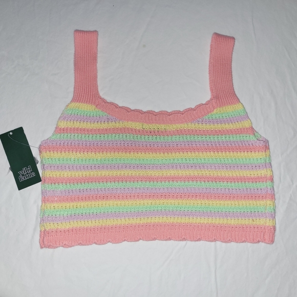 wild fable Tops Womens Scoop Neck Sweater Knit Tank Top Wild Fable